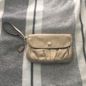 Coach wristlet/clutch